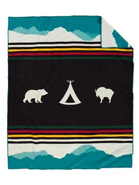 Pendleton Glacier Park Anniversary Blanket (ZE494-52297)