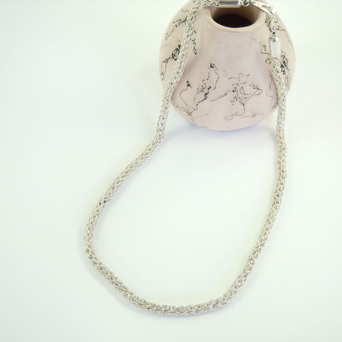Fine Sterling Silver Roman Chain Necklace (NCK318)