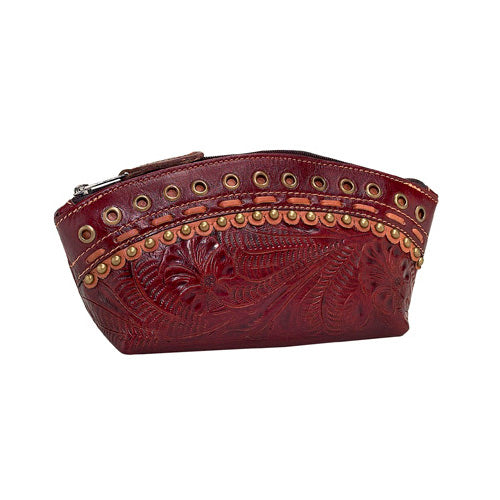 Cherry Leather Cosmetic Bag (SUNS394)