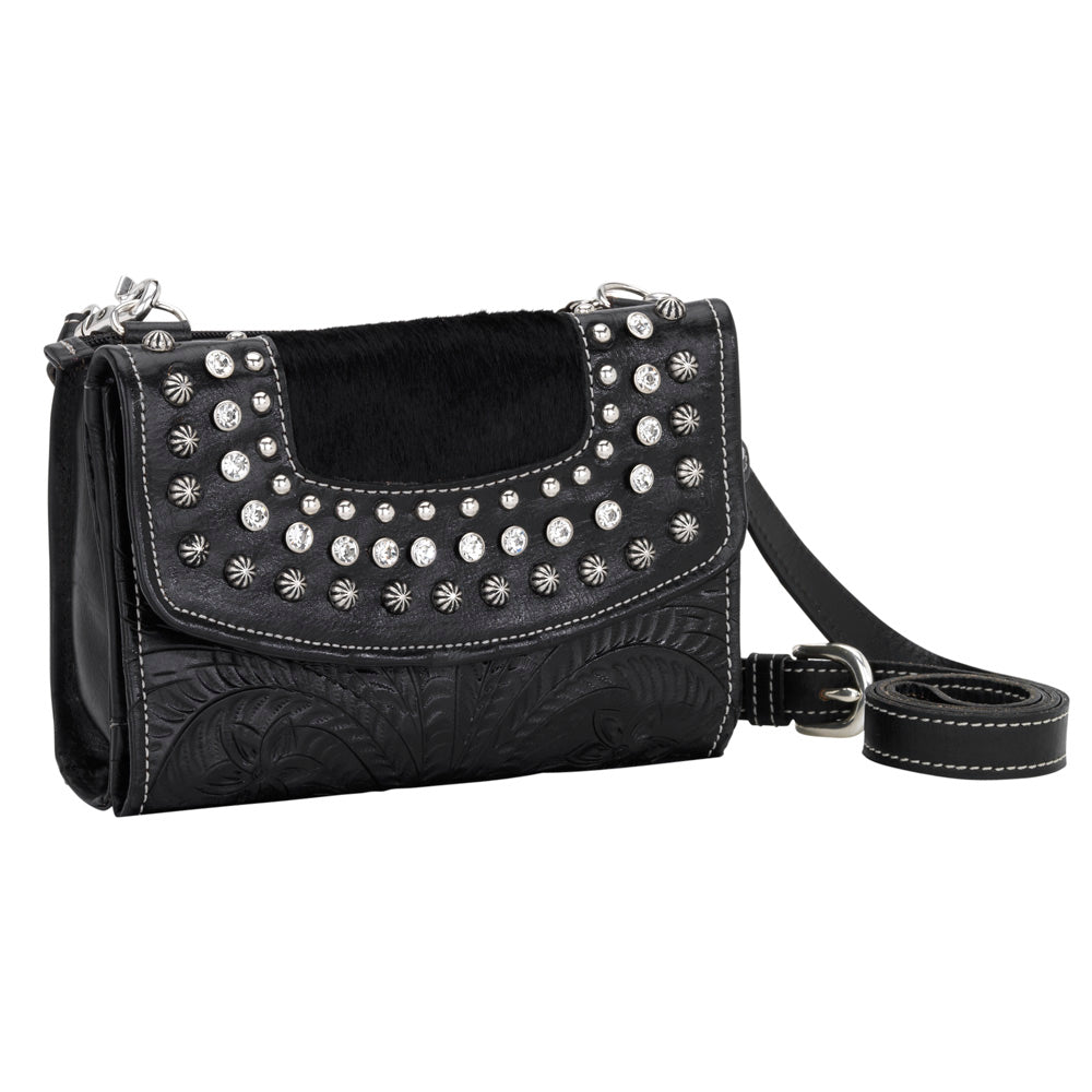 Black Leather Clutch Bag (2020982)