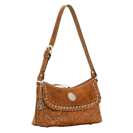 Caramel Leather Shoulder Bag (6315900)