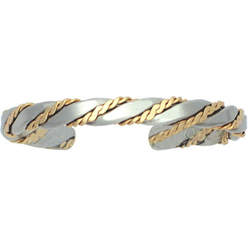 Bracelet - Silver Caduceus Brushed (SL65)