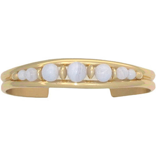 Magnetic Gemstone Bracelet - Blue Lace Agate (SL7227)