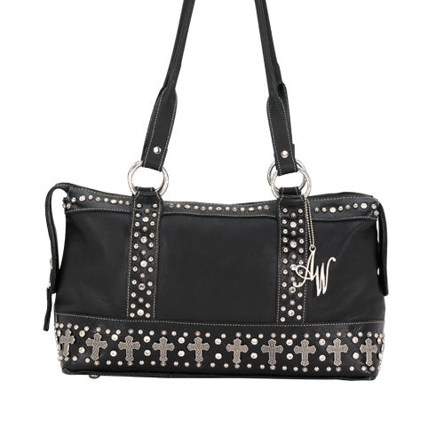 Black Leather Tote (9220651)