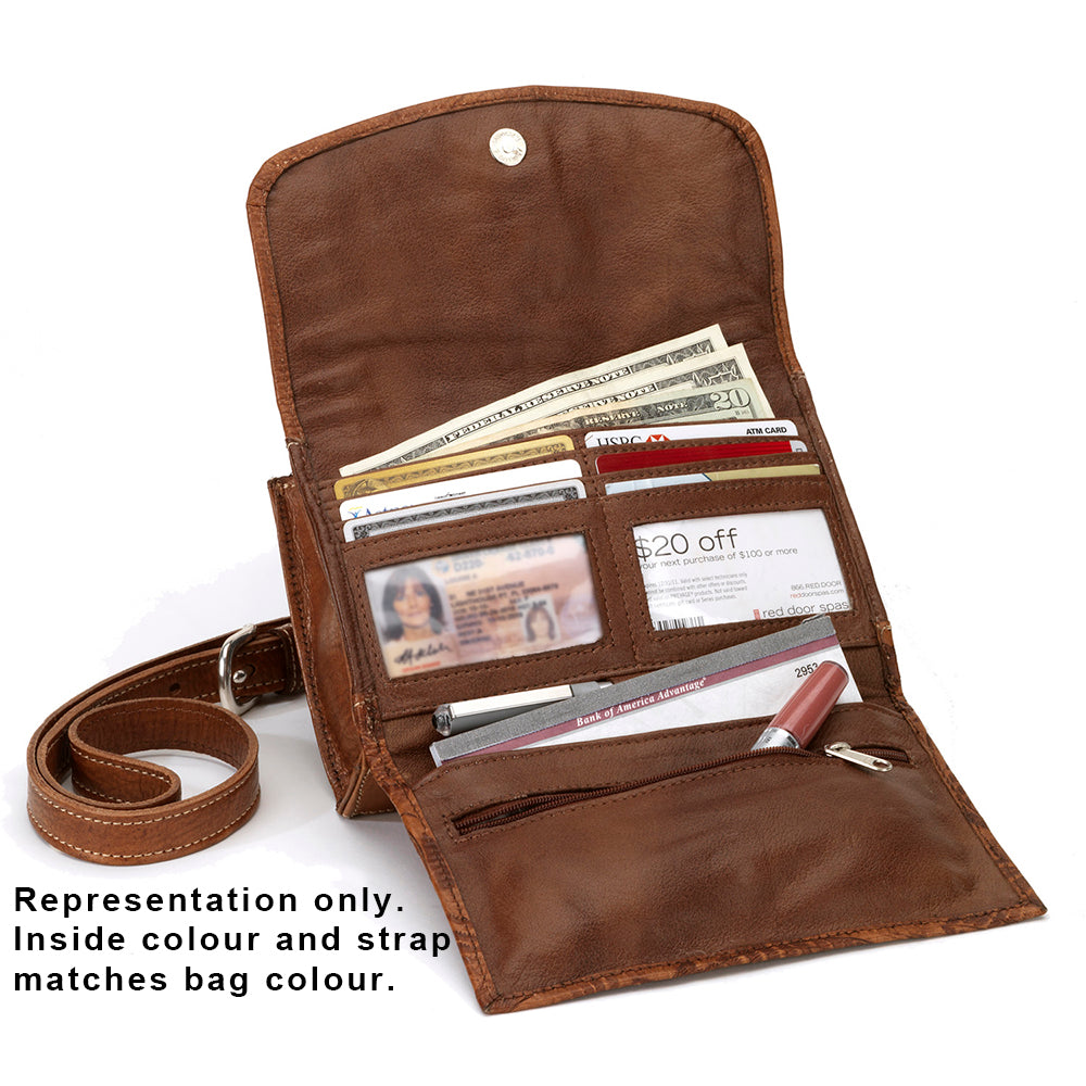 Black Leather Clutch Bag (2020982)