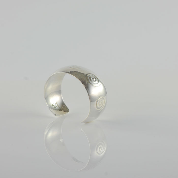 Sterling Silver Eternity Cuff Bracelet (BRT113)