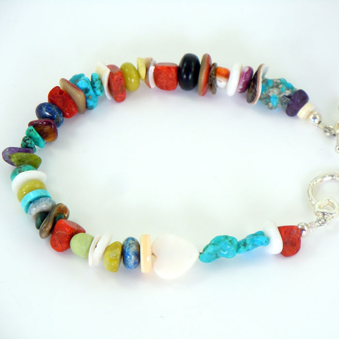 Kewa Assorted Bead Treasure Bracelet (BRT147)