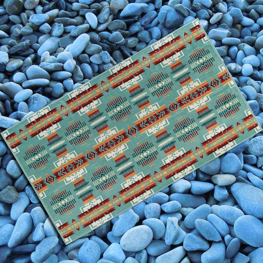 Pendleton Chief Joseph Aqua Beach and Spa Towel (XB233-51128)