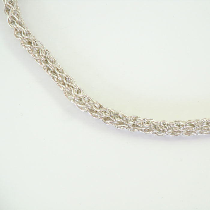 Fine Sterling Silver Roman Chain Necklace (NCK318)
