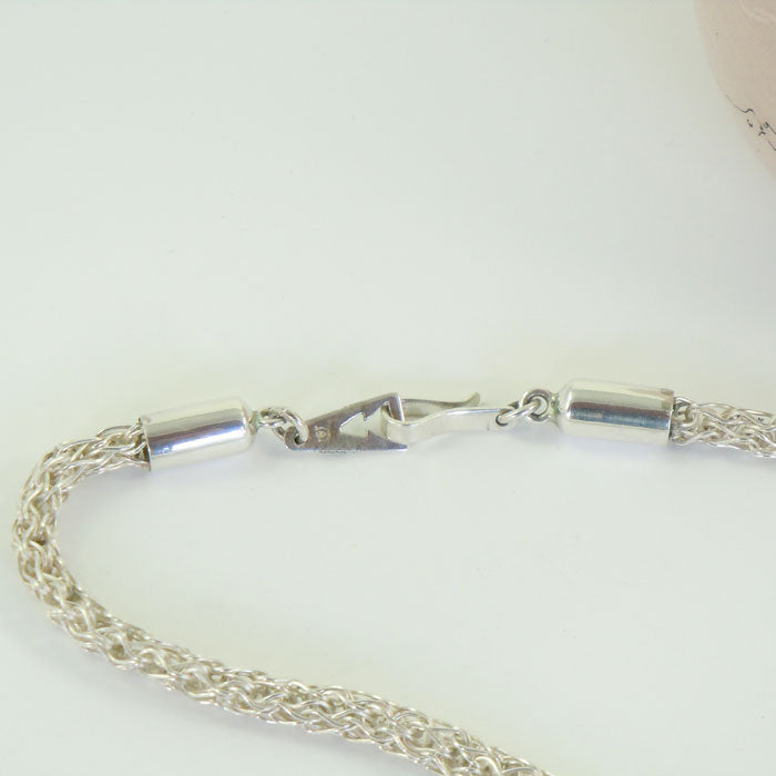 Fine Sterling Silver Roman Chain Necklace (NCK318)