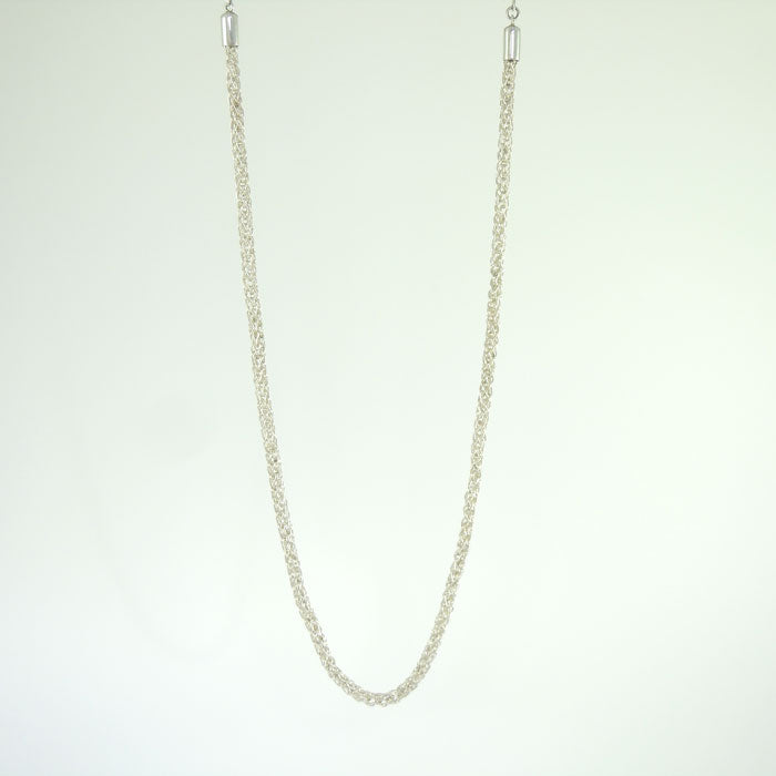 Fine Sterling Silver Roman Chain Necklace (NCK318)