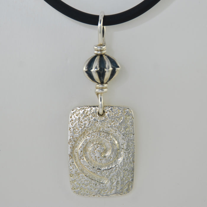 Sterling Silver Eternity Pendant (PND210)