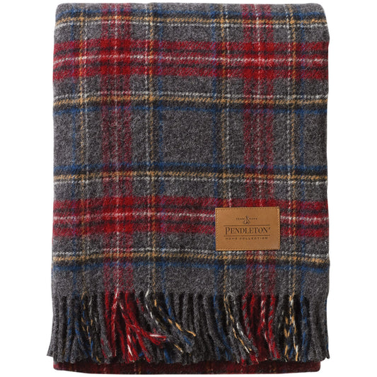 Pendleton Charcoal Stewart Travel Picnic Blanket (ZC333-52453)
